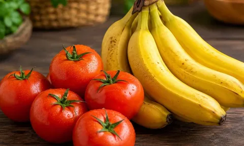 Vì sao cà chua không nên để cạnh chuối?