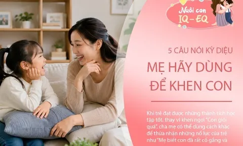 Đừng chỉ nói "con giỏi quá", đây là 5 lời khen giúp trẻ tự tin và nỗ lực hơn