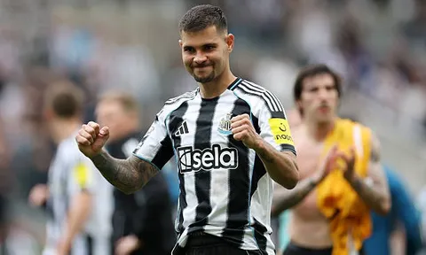 Arsenal nâng tầm vị thế bằng cú áp phe Bruno Guimaraes