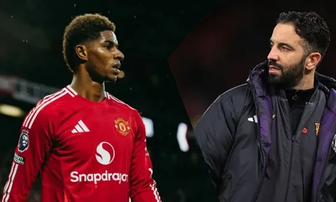 Rashford có cơ hội đáp trả Amorim trong màu áo MU