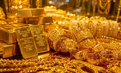 Bảng giá vàng 9999 24K 18K SJC DOJI PNJ hôm nay 6/8/2026