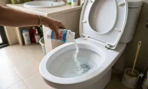 Bất ngờ lý do nhiều người đua nhau đổ muối vào bồn cầu: Mẹo cực hay giải quyết ngay vấn đề nhức nhối!