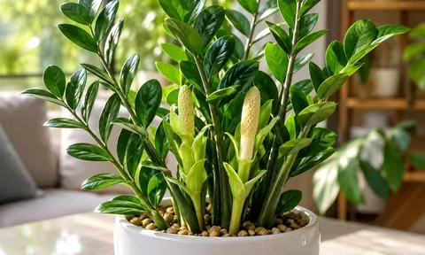 Cách để cây kim tiền nhanh ra hoa, rước may mắn vào nhà