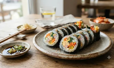 Cách làm món cơm cuộn rong biển ngon tại nhà
