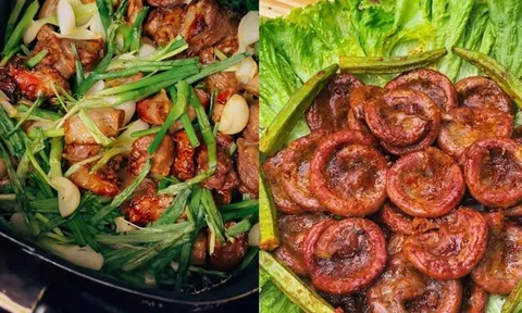 Chán ăn lòng lợn luộc, học ngay cách làm lòng nướng thơm ngon bằng nồi chiên không dầu