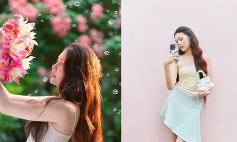 Con gái út Quyền Linh gây sốt với phong cách thời trang trẻ trung, dễ mặc