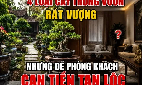 4 loại cây trồng vườn rất Vượng nhưng để phòng khách cạn Tiền tan Lộc