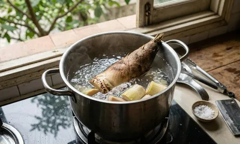 Mẹo khử sạch độc tố trong măng tươi chỉ trong "chớp mắt"