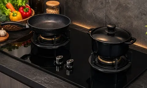 Vì sao hầu hết bếp gas đều màu đen mà không phải vàng, xanh, trắng?