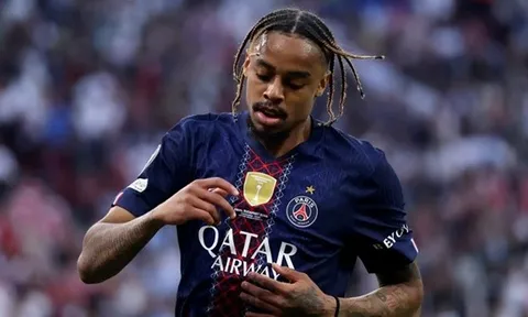 Liverpool chốt 115 triệu euro cho Bradley Barcola của PSG