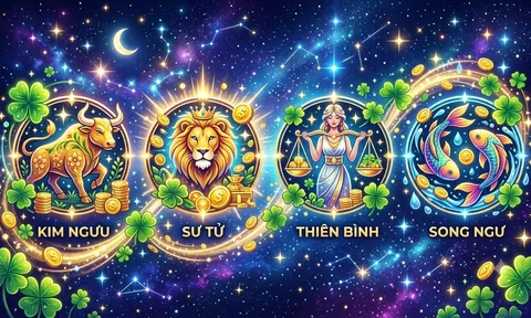 4 cung hoàng đạo may mắn nhất cuối tuần 8 - 9/8: Tài lộc gõ cửa, cơ hội kiếm tiền xuất hiện bất ngờ