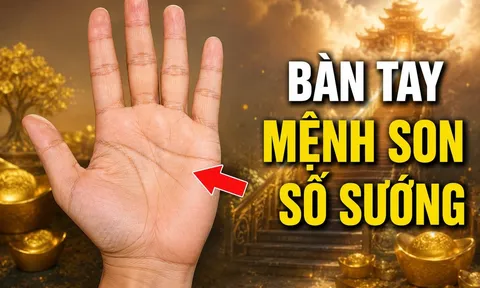 4 dấu hiệu trong lòng bàn tay báo trước mệnh son số sướng