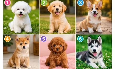 Chọn 1 chú cún bạn yêu thích nhất: Tiết lộ ấn tượng đầu tiên người khác thường có về bạn