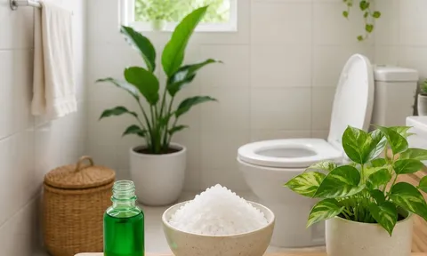 Đặt thứ này trong nhà vệ sinh giúp khử mùi hôi hiệu quả mà không cần sáp thơm, không cần nước xịt