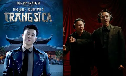 Anh tài Đông Hùng hòa giọng cùng NSND Tự Long, Johnny Trí Nguyễn trong ca khúc nhạc phim ‘Hộ linh tráng sĩ: Bí ẩn mộ vua Đinh’