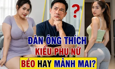 Đàn ông thích kiểu phụ nữ béo hay mảnh mai?