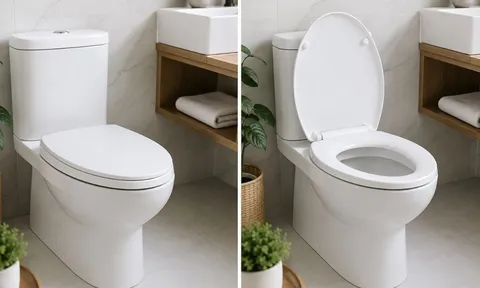 Nhiều người đang làm sai: Nên đóng hay mở nắp bồn cầu sau khi dùng xong?