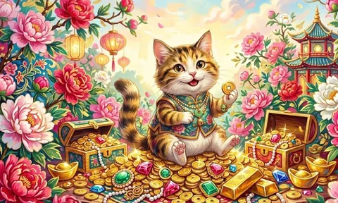 Từ 8/8 đến Tết 2027, 3 tuổi đi đằng Đông có Vàng, đi đằng Tây có Bạc, phất lên vù vù
