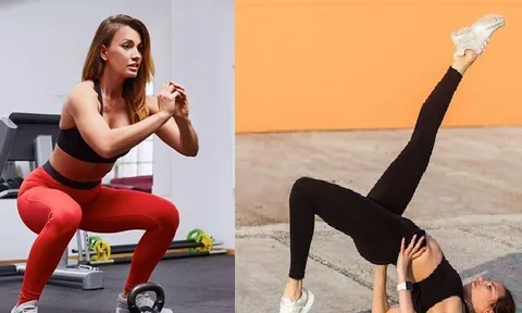 Chị em tuổi U40 tập ngồi xổm hay cầu mông mỗi ngày, ai sẽ là người khỏe và trẻ đẹp hơn?