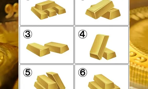 Trắc nghiệm tâm lý: Chọn một tranh thỏi vàng tiết lộ ngay "chỉ số phát tài" của bạn