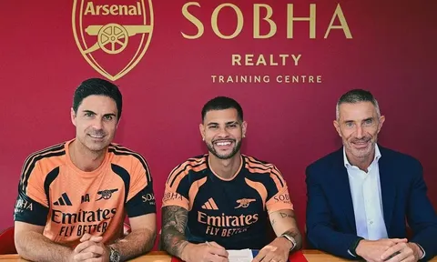 CHÍNH THỨC: Arsenal công bố bom tấn Bruno Guimaraes