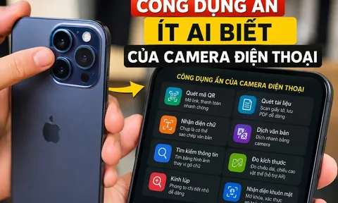 Bí mật công dụng của camera điện thoại: Hóa ra không chỉ để chụp ảnh