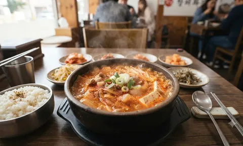 Cách nấu canh kim chi ngon chuẩn vị