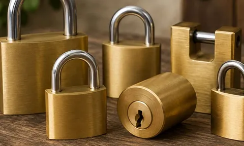 Vì sao hầu hết ổ khóa đều bằng đồng vàng?
