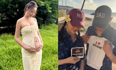 Nàng thơ đình đám showbiz thông báo mang thai với chồng chủ tịch, bụng bầu sắp "vỡ chum" vẫn đẹp động lòng người