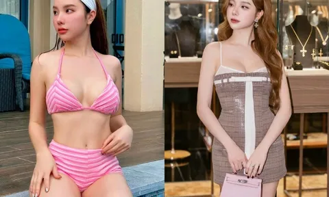 Mỹ nhân Hà thành diện bikini khoe dáng đẹp khó tin sau sinh đôi, 36 tuổi sở hữu khối tài sản triệu đô