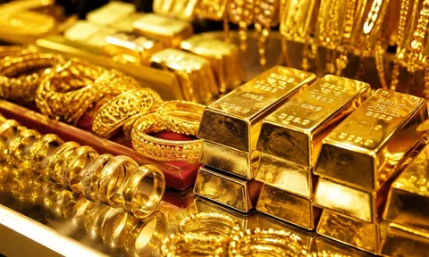 Bảng giá vàng 9999 24K 18K SJC DOJI PNJ hôm nay 9/8/2026