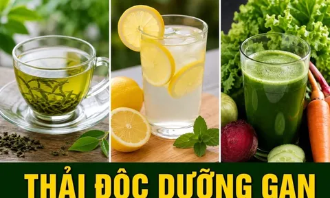 5 loại nước uống vào để dưỡng gan, thải độc