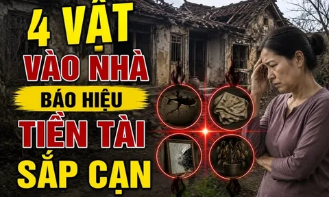 4 vật vào nhà báo hiệu Tiền Tài sắp cạn