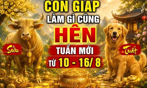 Tuần mới (10-16/8), 4 con giáp làm gì cũng Hên kiếm tiền phơi phới