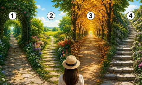 Chọn một lối đi để xem bạn thuộc kiểu người nào trong mắt người khác