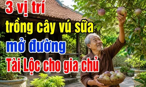 3 vị trí trồng cây vú sữa mở đường Tài Lộc cho gia chủ