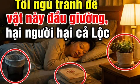 Tối ngủ tránh để vật này đầu giường, hại người hại cả Lộc