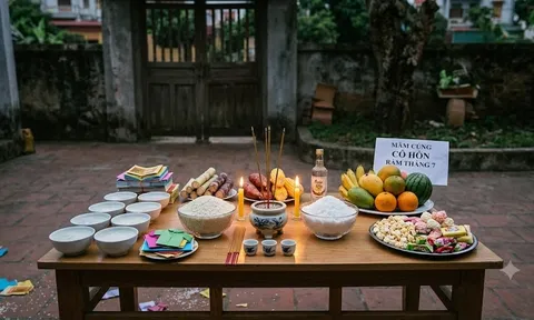 Vì sao mâm cúng cô hồn nhất định phải có đĩa gạo muối?