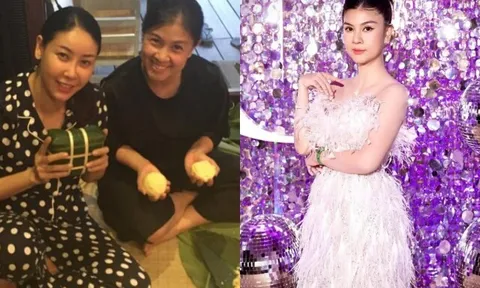 Đang ở biệt thự 70 tỷ phải đi bán xôi vỉa hè, kiều nữ giờ trở thành bà chủ xinh đẹp, nuôi 2 con cao to "khổng lồ"