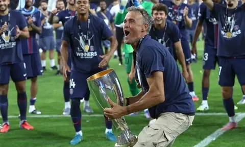 Luis Enrique đặt mục tiêu lập hat-trick C1, san bằng thành tích của Real