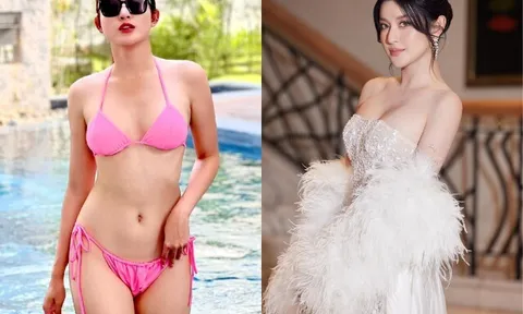 Á hậu Việt Nam được ca ngợi là "quốc bảo nhan sắc": 31 tuổi ở biệt thự, "dát" đồ hiệu từ đầu đến chân