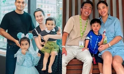 Con sao Việt đi nhập học: 2 con lai Ấn của Võ Hạ Trâm chung trường, quý tử Cường Đô La học trường quốc tế