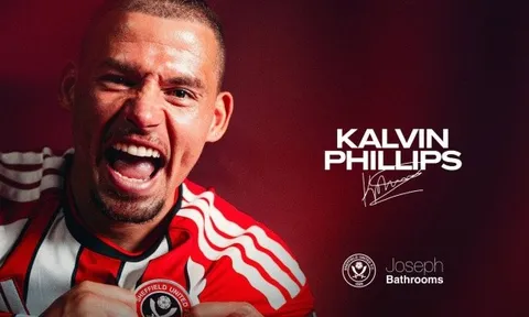 CHÍNH THỨC! Kalvin Phillips rời Man City, trở lại Sheffield United
