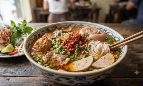 Cách làm bún bò Huế ngon tại nhà