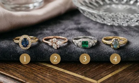 Chọn một chiếc nhẫn, kết quả tiết lộ điều may mắn đang chờ bạn