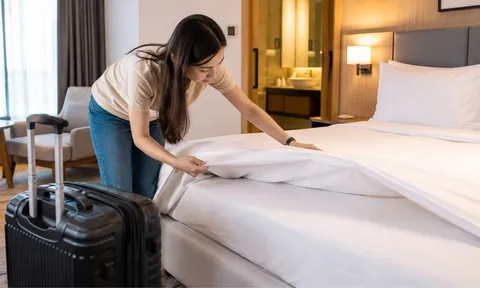Đừng vội nằm ngay lên giường khi vừa nhận phòng khách sạn, vì sao?