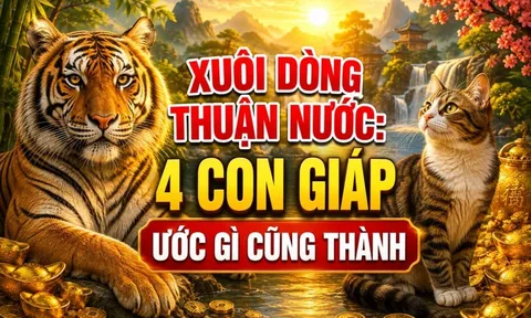 Xuôi Dòng Thuận Nước: 4 con giáp ước gì cũng thành
