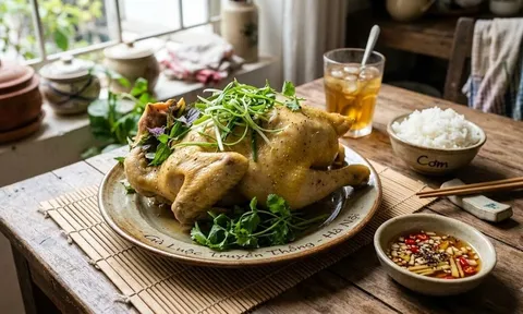 Vì sao gà luộc để lâu có "mùi cũ hâm lại"? Mẹo giữ gà mọng ngọt, tươi như mới