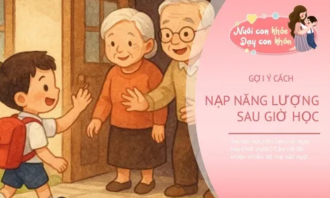 Sau giờ học, trẻ nên làm bài tập trước hay chơi trước? Đừng quên bổ sung dinh dưỡng lành để tiếp sức cho não bộ
