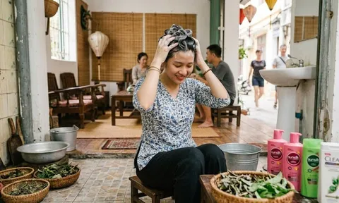 Cách gội đầu giảm tóc gãy rụng cực hiệu quả